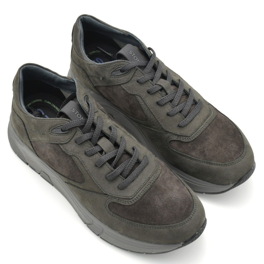 Sneakers & Casual | STONEFLY Sneakers Men'S Action 22 Nubuck Suede Leather