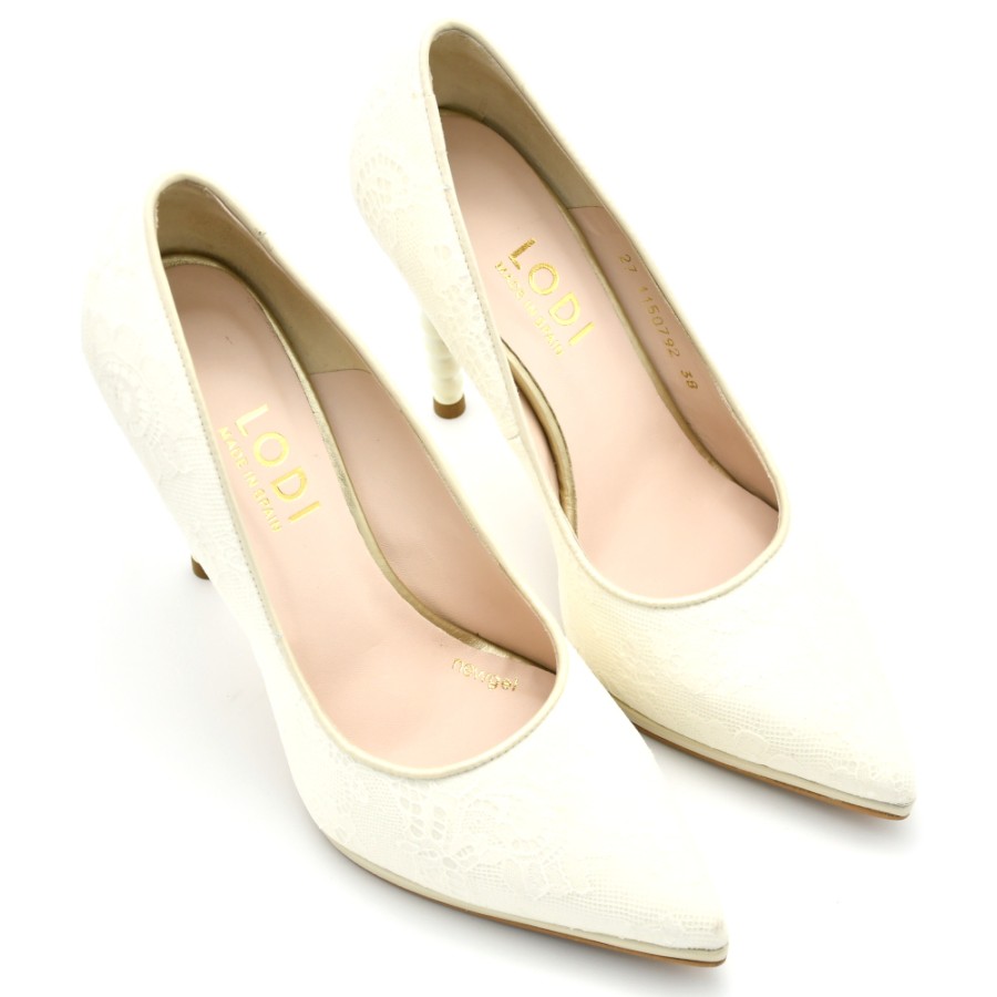 Heels | LODI Pumps Varibol-Te White