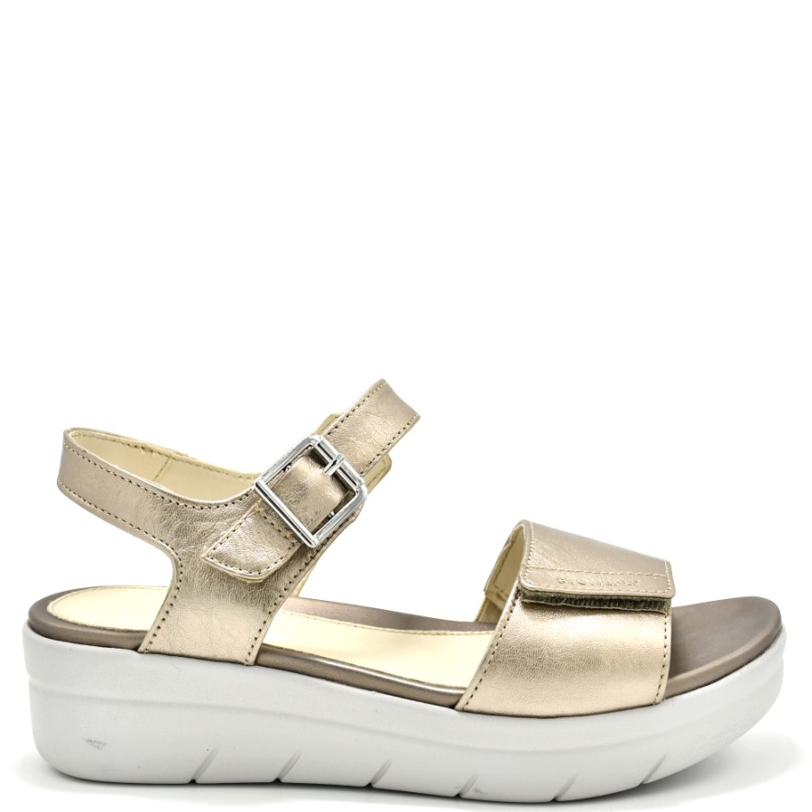 Platforms | STONEFLY Platforms Women Aqua Iii 2 Gold