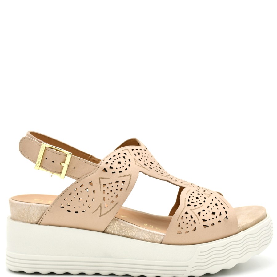 Platforms | STONEFLY Platforms Women Parky 13 Nappa Nude