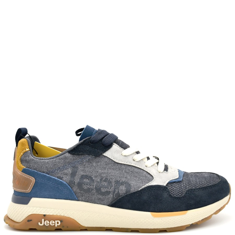 Sneakers & Casual | JEEP Sneakers Men'S Ontario Blue