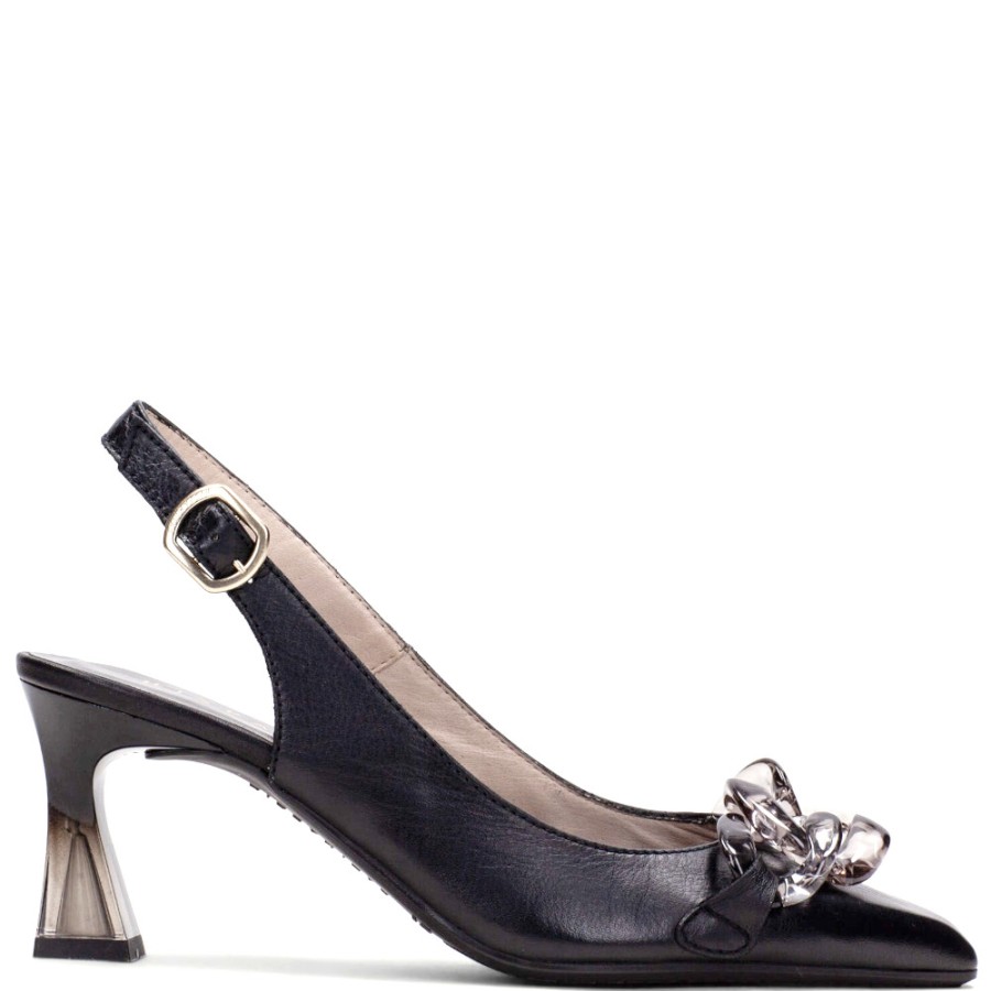 Heels | HISPANITAS Dalia Women'S Heels In Black Leather