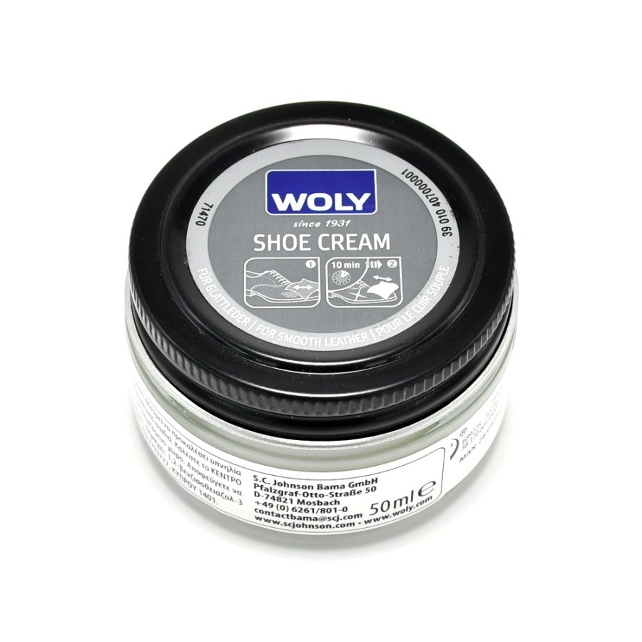 Care Products | WOLY Shoe Care Cream Transparent 50Ml