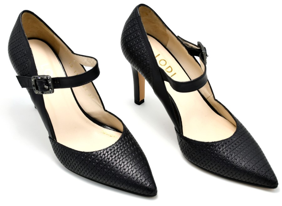 Heels | LODI Rachic Women'S Heels In Black Leather