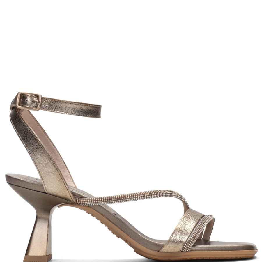 Sandals | HISPANITAS Women'S Danielle Sandals In Gold Leather