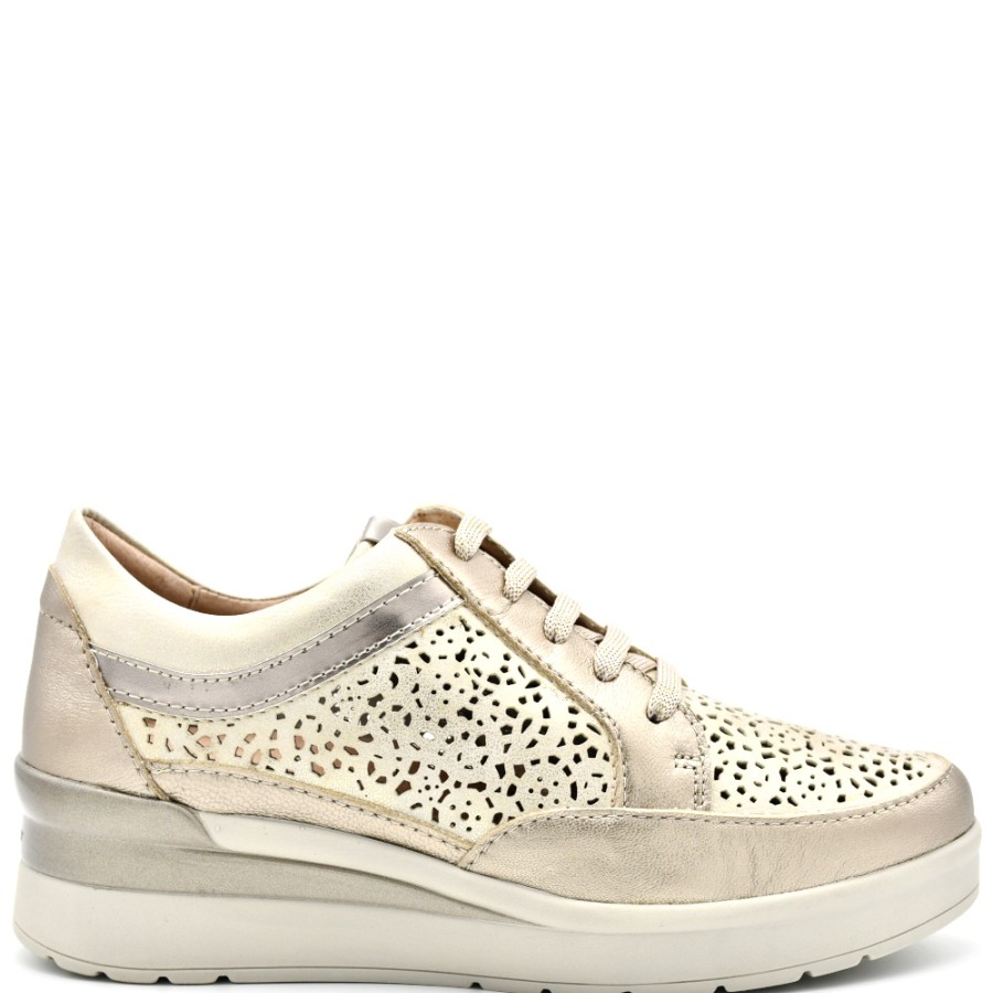 Sneakers & Casual | STONEFLY Sneakers Cream 11 Gold