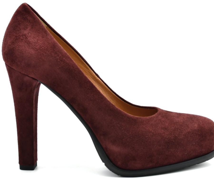 Heels | TIFFI Women'S Heels In Suede Leather With Fiapa