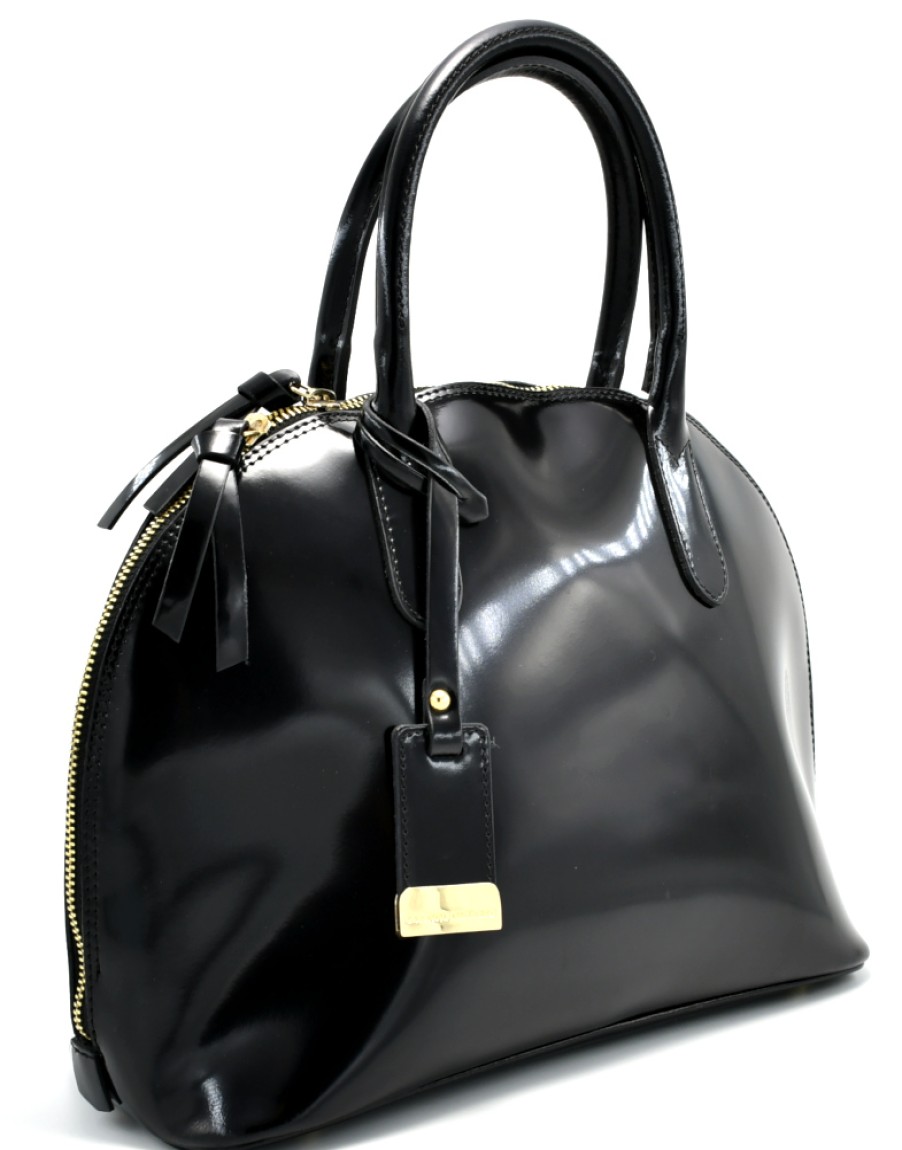 Bags | GIANNI NOTARO Women'S Bag In Black Patent Leather