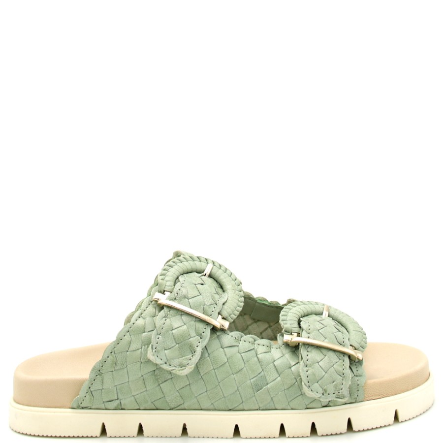 Flatforms | PONS QUINTANA Flatforms Women'S Caiman Leather Handmade