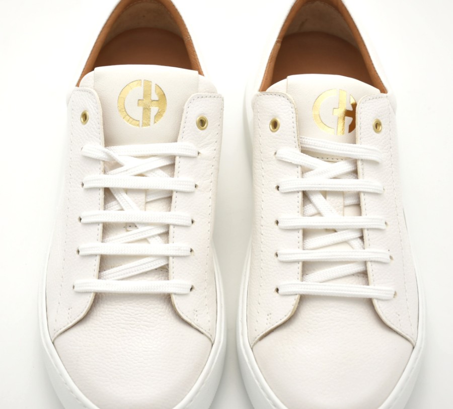 Sneakers & Casual | CHANIOTAKIS Women'S Sneakers In White Leather