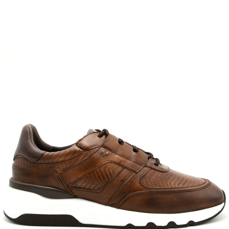 Sneakers & Casual | MARTINELLI Men'S Newport Sneakers In Brown Leather