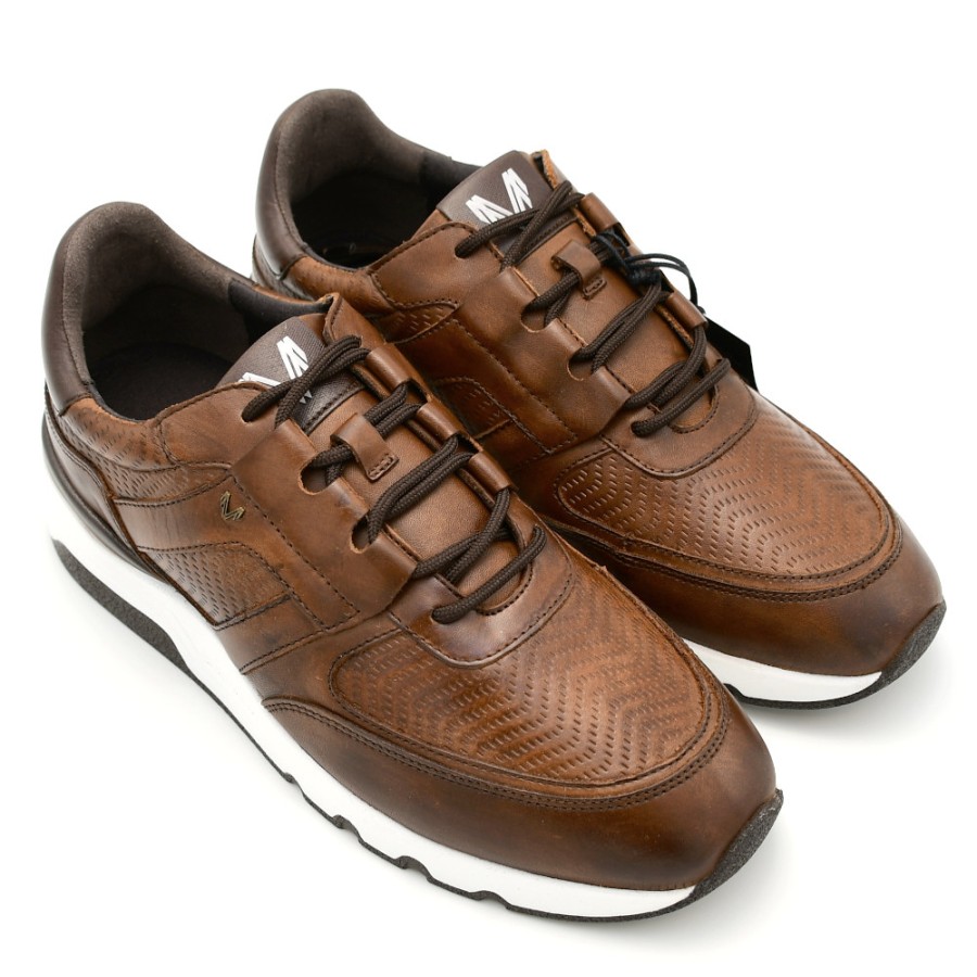 Sneakers & Casual | MARTINELLI Men'S Newport Sneakers In Brown Leather