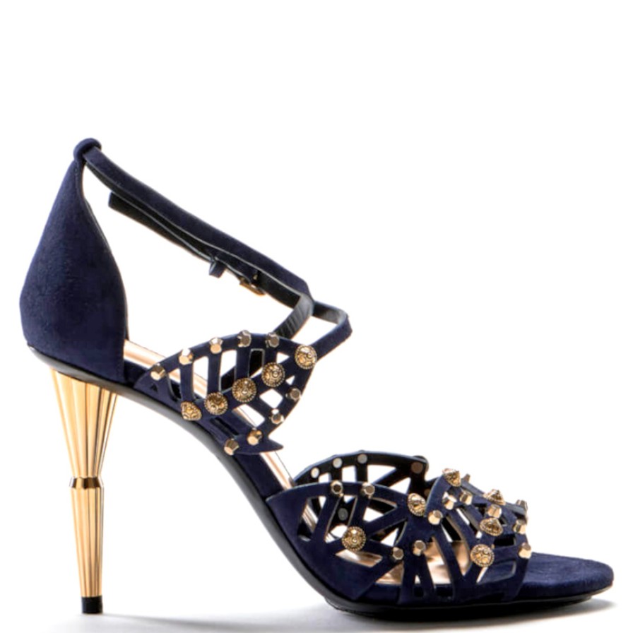 Sandals | LUIS ONOFRE Sandals With Gold Heel