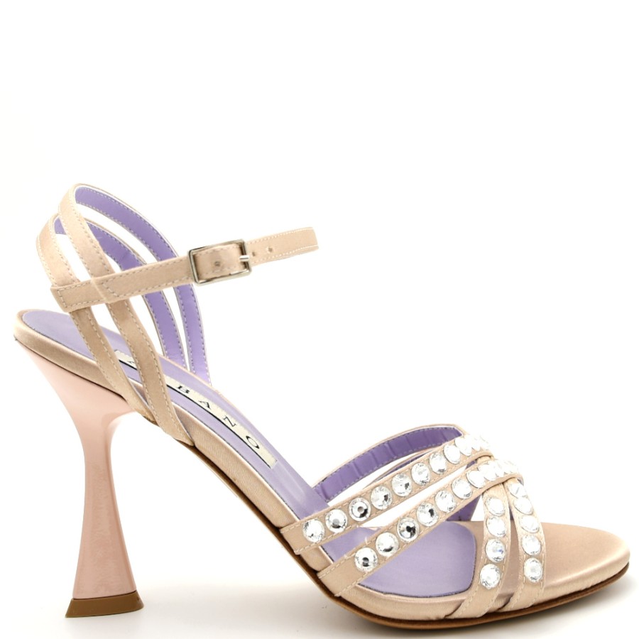 Sandals | ALBANO Women'S Sandals Pink With Swarovski