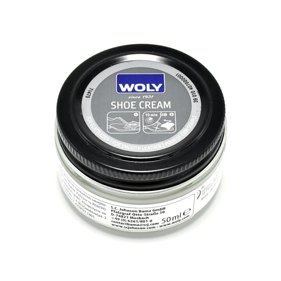 Care Products | WOLY Shoe Care Cream Transparent 50Ml