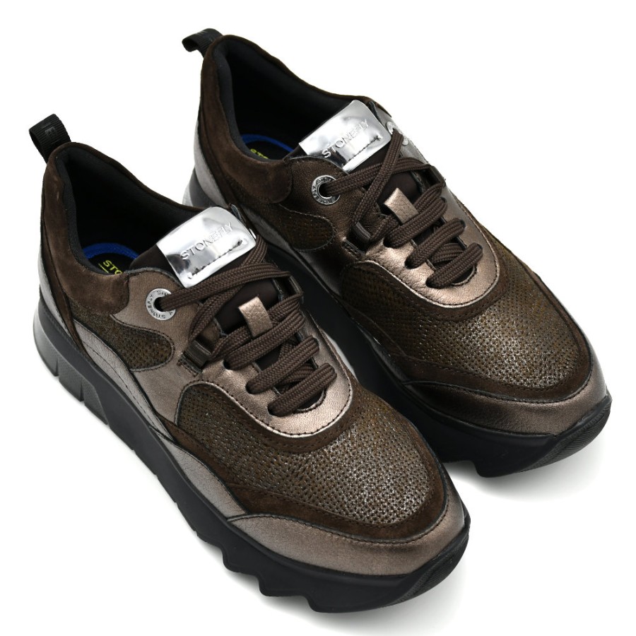 Sneakers & Casual | STONEFLY Sneakers Spock 29 Laminated Fern Brown