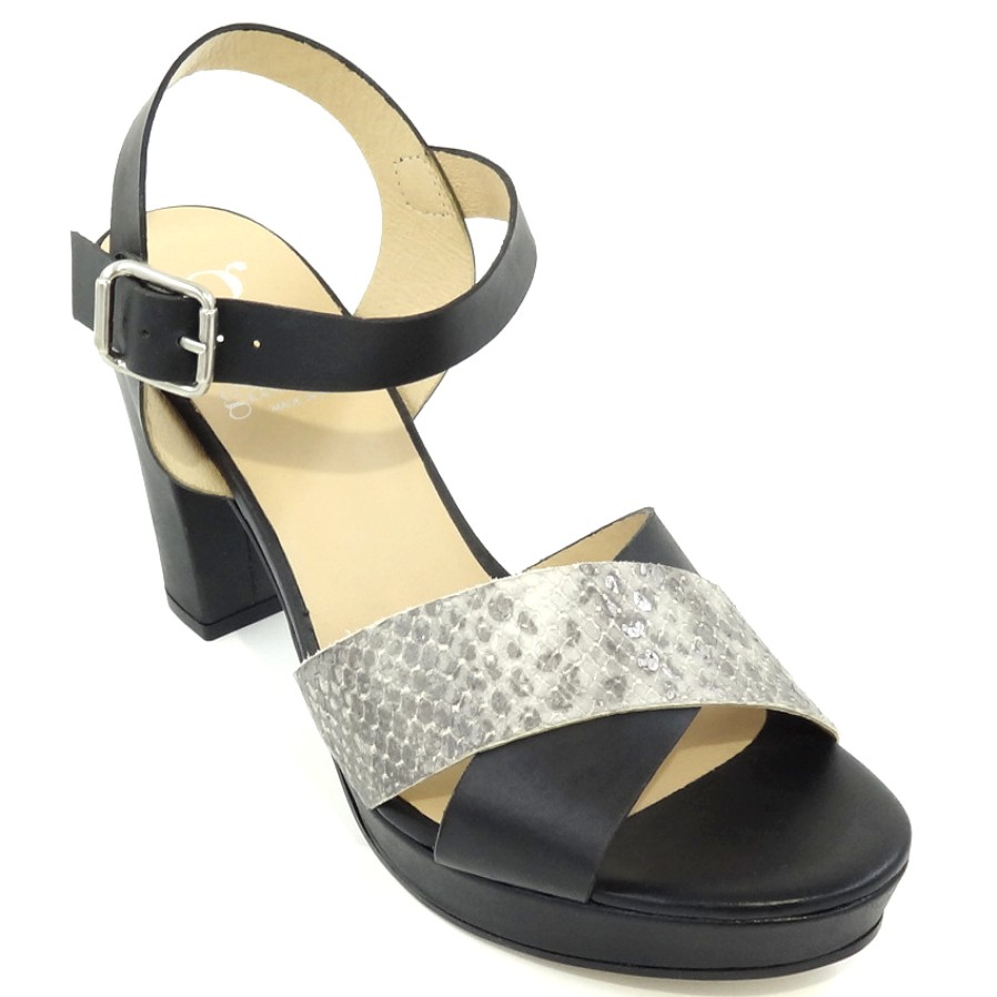 Sandals With Thick Heel | GADEA Sandals