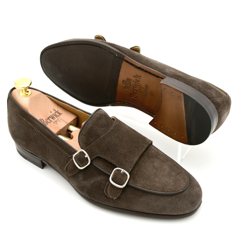 Monks | BERWICK 1707 Monks Men In Brown Leather