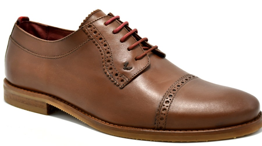 Brogues | MARTINELLI Derbies In Brown Leather